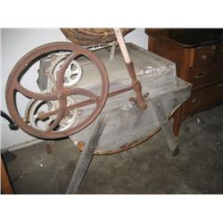 Wood washing machine