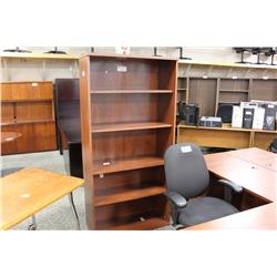 Cherry 6Ft Bookshelf