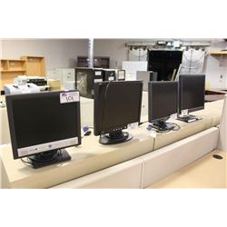 4 Lcd Flat Panel Monitors