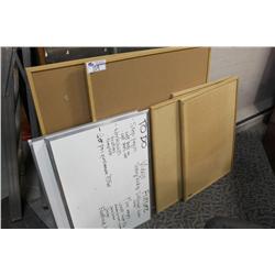Lot Of Misc Cork Boards & White Boards