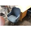 Image 1 : 10 Blue Mirco Fibre Office Chairs