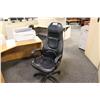 Image 1 : Black Leather High Back Executive Chair