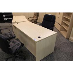 Maple 66" Executive Desk