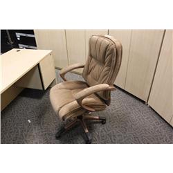 Brown Micro Fibre Executive Chair