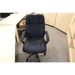 Black Micro Fibre Executive Chair