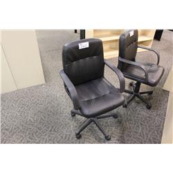 Black Mobile Client Chair (Srg605-509)