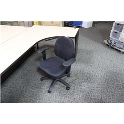 Black Adjustable Ergonomic Task Chair