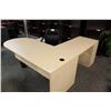 Image 1 : Maple L-Shape Executive Desk
