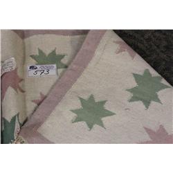 6Ft X 4Ft Wool Area Rug