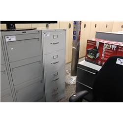 Hon Grey 4 Drw. Legal File Cabinet