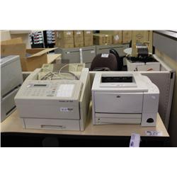 Panasonic Fax And Hp Printer