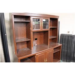 Mahogany Wall Unit