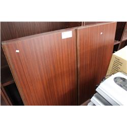 Mahogany Wall Mount Conference Board