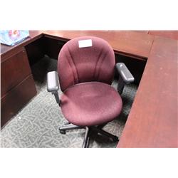 Burgundy Task Chair