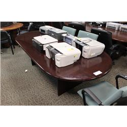 Mahogany 8' Boardroom Table