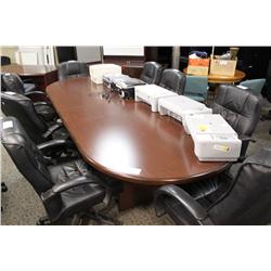 Mahogany 10' Boardroom Table