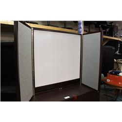 Mahogany Wall Mount Conference Board