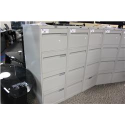 Global Grey 4 Drw. Legal File Cabinet
