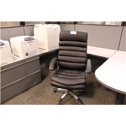 Black Hiback Leather Executive Chair