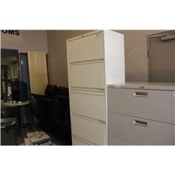 Herman Miller 4 Drawer Lateral File Cabinet With