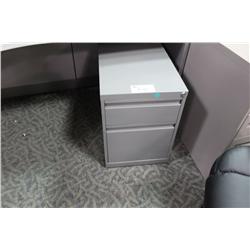 Grey Mobile File Pedestal