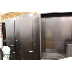 Meridian Black Multi Sided File Storage Center