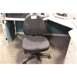 Black Ergonomic Steno Chair
