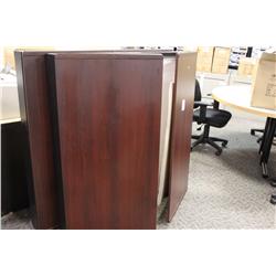Mahogany Wall Mount Conference Board