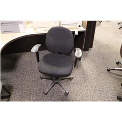 Black Multi Lever Ergonomic Task Chair