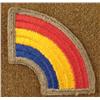 Image 1 : US WWII Rainbow Division Unit Patch 42nd Infantry
