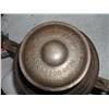 Image 2 : CHICAGO & EASTERN ILLINOIS RR (C &EI RR), ADLAKE  #200, 3 3/8" AMBER CORNING ADLAKE GLOBE, PAT DATES