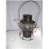 Image 2 : PENNSYLVANIA RR, PRR, HANDLAN LAMP, HANDLAN GLOBE  WITH PRR ETCHED IN GLASS, 4 1/4" GLASS GLOBE    