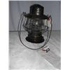 Image 1 : CHICAGO AND EASTERN ILLINOIS RR, HANDLAN LAMP 5  1/2" CLEAR GLOBE MARKED PENNSYLVANIA LINES, DIETZ  
