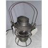 Image 1 : SOUTHERN RR, SORY, 3 3/8" CLEAR SORY GLOBE, ADLAKE  LAMP    