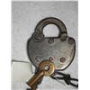 Image 2 : N&W RR LOCK WITH KEY, ADLAKE    