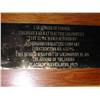 Image 2 : PLAQUE FROM FORMER VIRGINIA RAILWAY ELECTRIC  LOCOMOTIVE EL-2, PLACED IN SERVICE 1925    