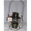 Image 1 : CHICAGO & EASTERN ILLINOIS RR, C&EI, 3 3/8" CLEAN  ADLAKE GLOBE ETCHED C&EI, SAFETY FIRST, ADLAKE  #
