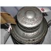 Image 2 : CINCINNATI HAMILTON & DALTON RY, 5 1/2"CLEAR GLOBE  MARKED CH&D RY, ADLAKE RELIABLE    