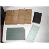 Image 1 : FOUR ITEMS" 1865 INSTRUCTIONS FOR THE RUNNING OF  TRAINS ATLANTIC & READING RY COAL TICKETS 1912,   