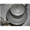 Image 2 : C&EI RR, 3 3/8" BLUE GLOBE ETCHED C&EI SAFETY  FIRST, DRESSER LAMP    