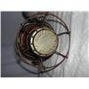 Image 3 : MISSOURI & PACIFIC RR, 3 3/8" AMBER GLOBE HANDLAN  LAMP    