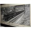 Image 1 : PAIR OF VINTAGE NORFOLK & WESTERN RAILWAY  PHOTOGRAPHS, ONE STEAM LOCOMOTIVE AND ONE OF  ELECTRIC LO