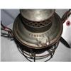 Image 2 : SOUTHERN RY 3 3/8" RIBBED RED GLASS, ADLAKE LAMP    
