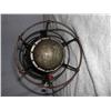 Image 3 : SOUTHERN RY 3 3/8" RIBBED RED GLASS, ADLAKE LAMP    