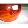 Image 2 : C&EI RR, 3 3/8" AMBER GLOBE ETCHED NKP, DRESSER  LAMP    