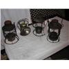 Image 1 : FOUR LAMPS: NYCL, NO GLOBE, RUSTY, B&O RR LOCO NO  GLASS OR BURNER, RUSTY, S RY  WITH NO GLOBE,  RUS
