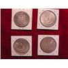 Image 2 : 4 Morgan Silver Dollars: 1898O, 1921(x2), 1921D