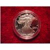 Image 2 : 1987 Silver American Eagle Proof 1 Troy Oz .999 Silver---You can see the reflection in the coin of u