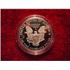 Image 3 : 1987 Silver American Eagle Proof 1 Troy Oz .999 Silver---You can see the reflection in the coin of u