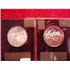 Image 2 : Two 1971 Franklin Mint Christmas Proof, Sterling Silver 